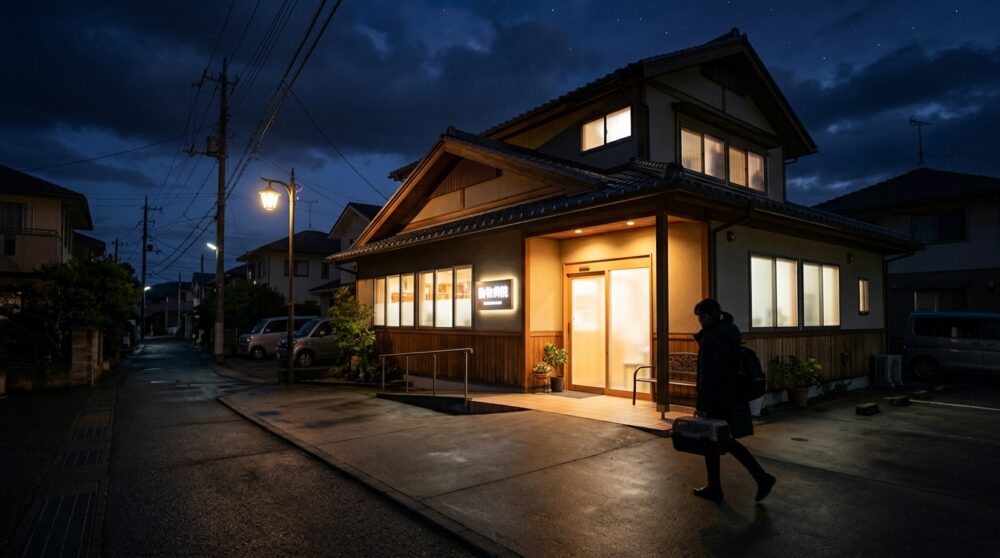 夜間・救急時の動物病院はどこへ？