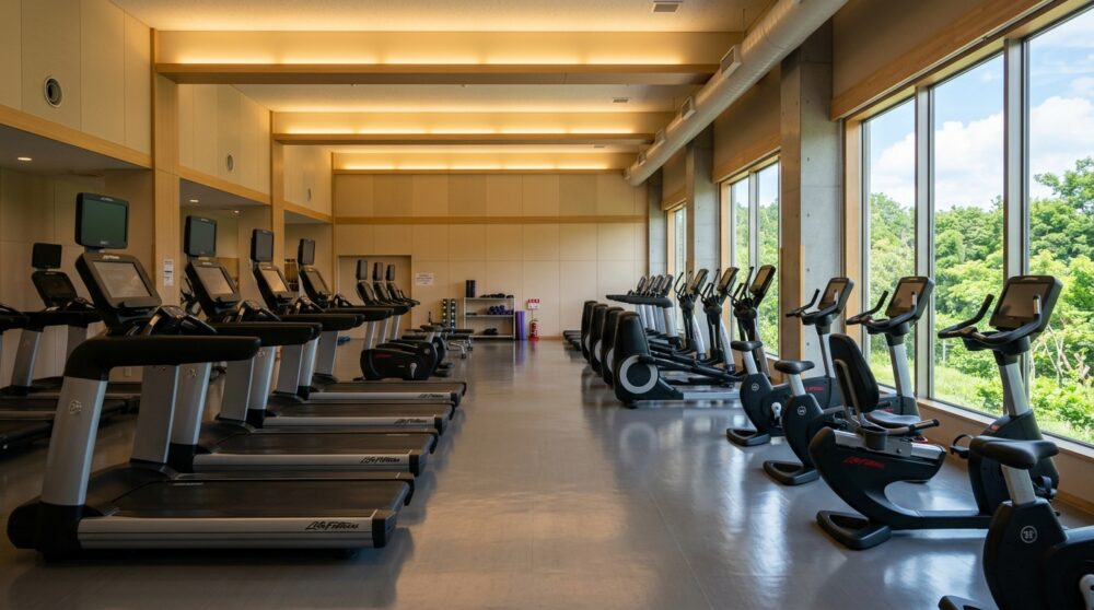 大網白里アリーナのトレーニング室ガイド