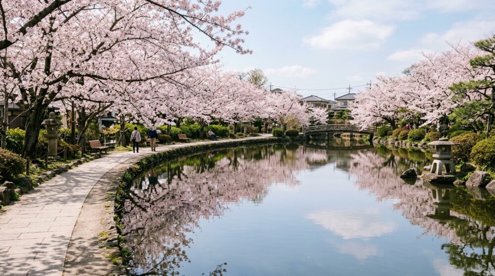 小中池公園の桜2026｜駐車場・トイレ・アクセス情報