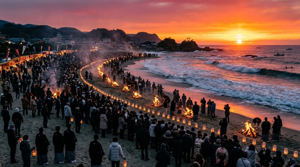 白里海岸の元旦祭｜大網白里最大の初日の出イベント