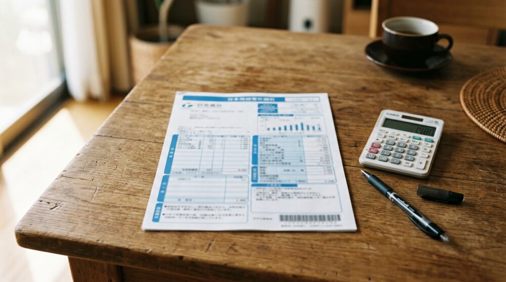 大網白里の水道代の計算のしかた