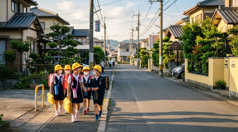 大網白里市の小学校と通学区域