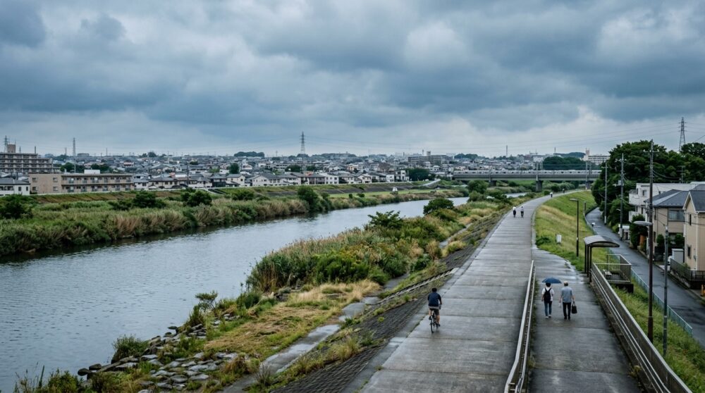 洪水ハザードマップの見方