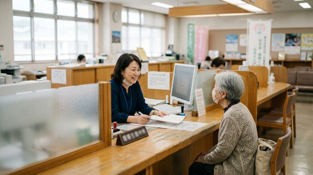 大網白里での新規申請の手順