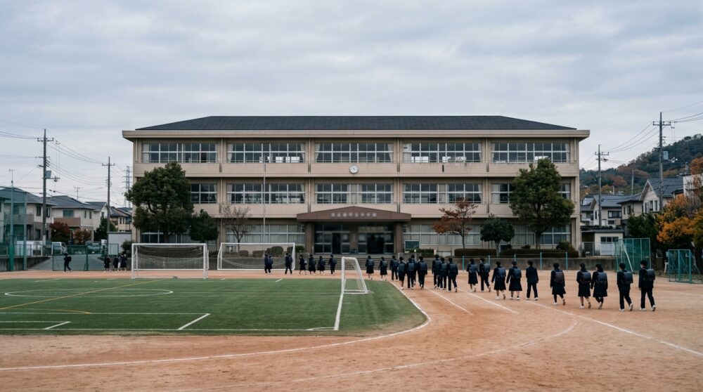 大網白里市の中学校と通学区域