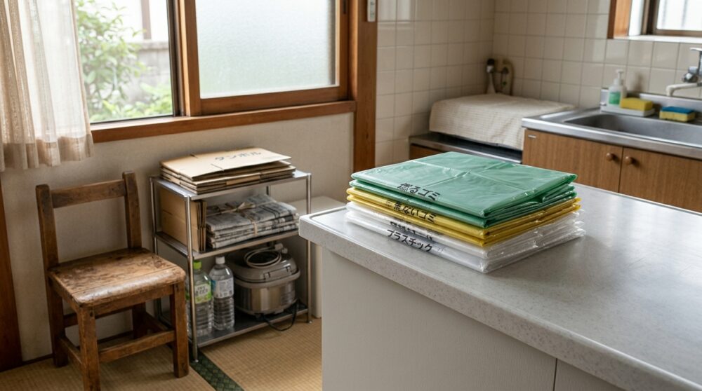 大網白里市の指定ゴミ袋と粗大ゴミの手続き