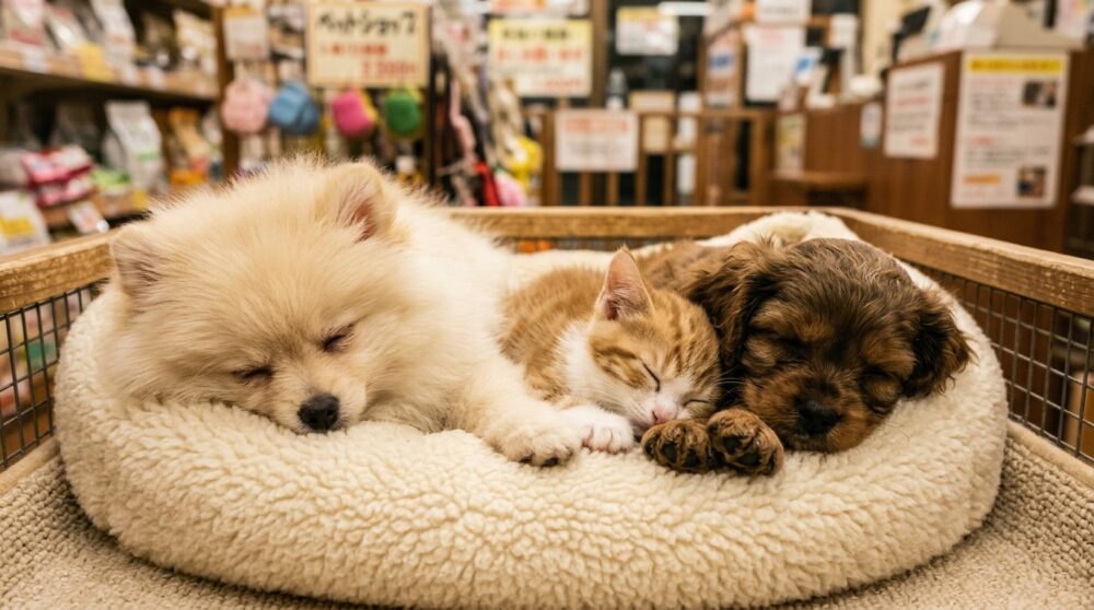 近隣のペットショップと子犬・子猫情報