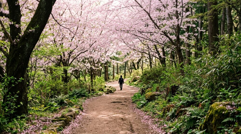 昭和の森公園の桜散歩コース【大網白里エリア】