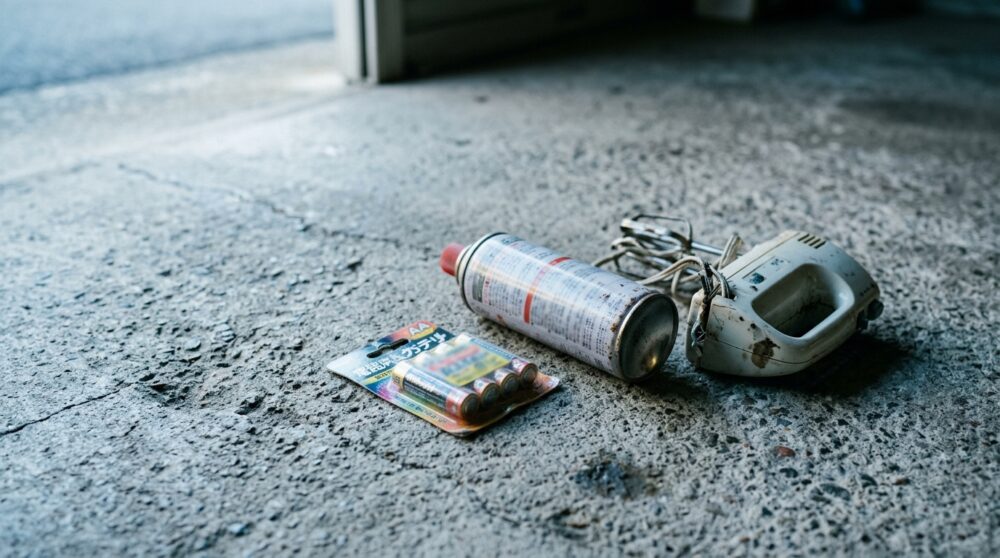 家電・電池・スプレー缶の捨て方