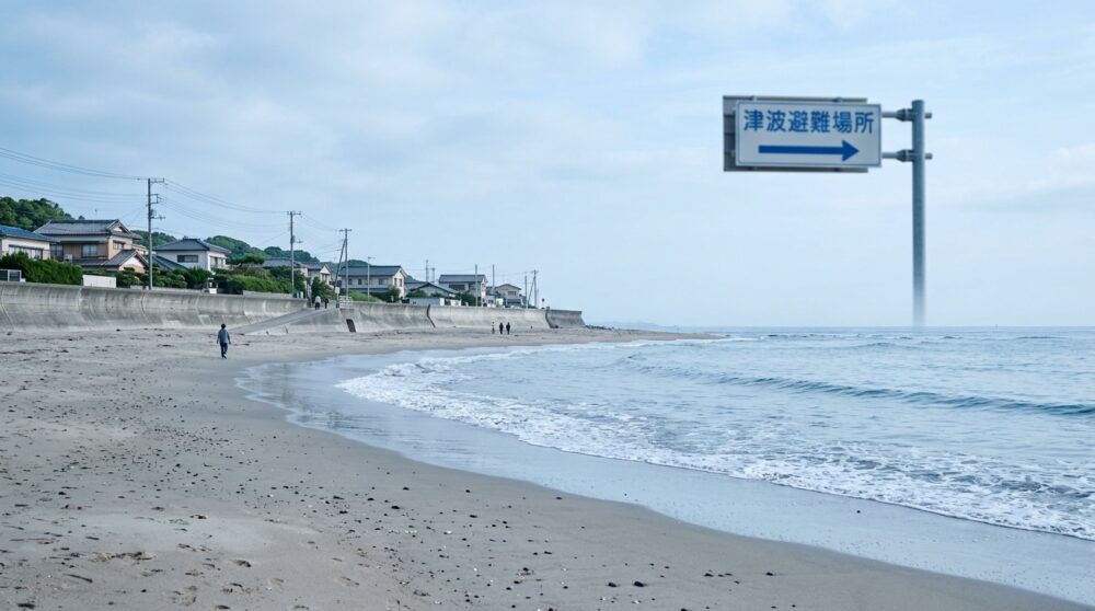 津波ハザードマップの見方