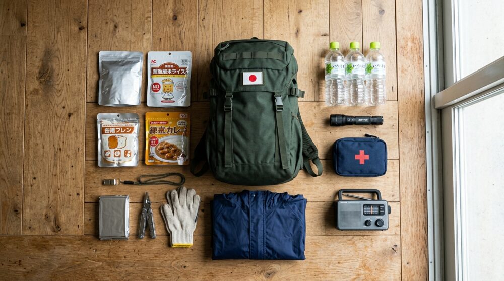避難時の持ち物チェックリスト