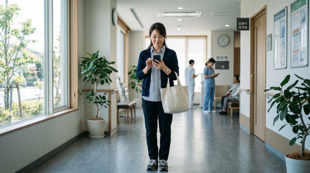 予約から受診当日までの流れ