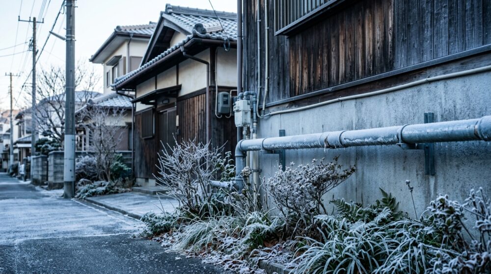大網白里の水道凍結リスクと対処法