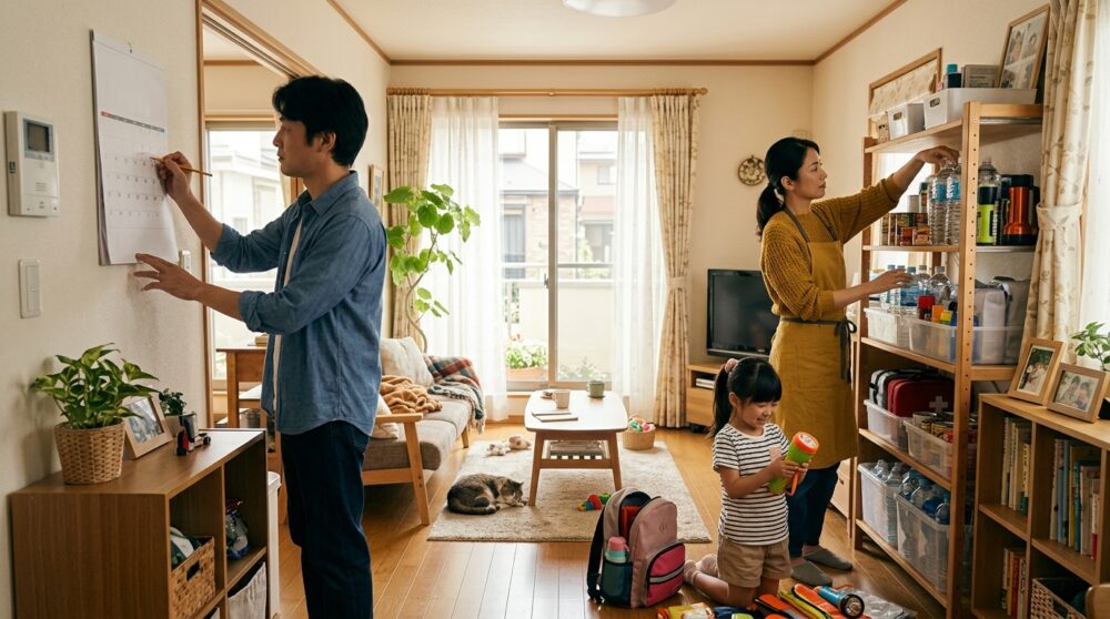 今日できる防災アクション3つ