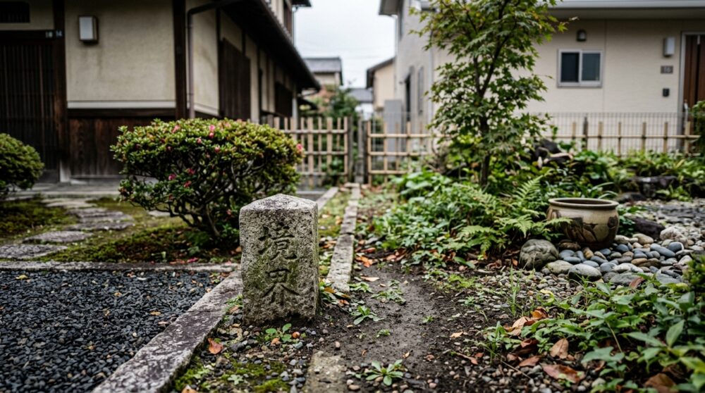 大網白里に引っ越して最初に気になったのが「お隣との境界」だった