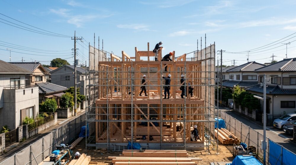 大網白里市で注文住宅を建てる場合の費用相場