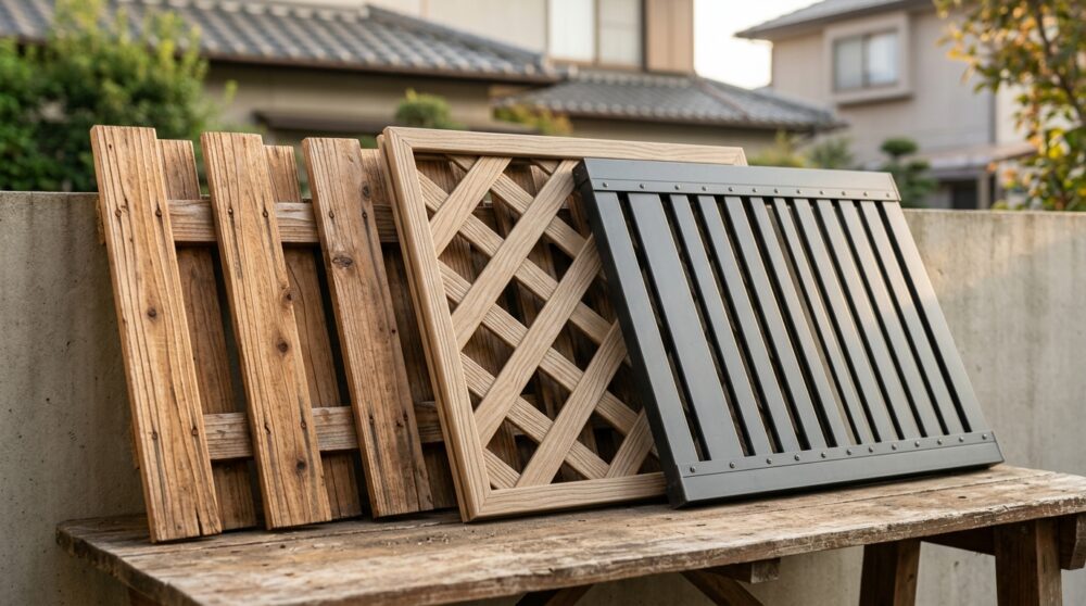 フェンス設置にかかる費用の相場｜素材と高さで変わる価格帯