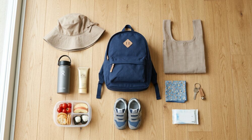 子連れで行く前に確認したい持ち物と注意点